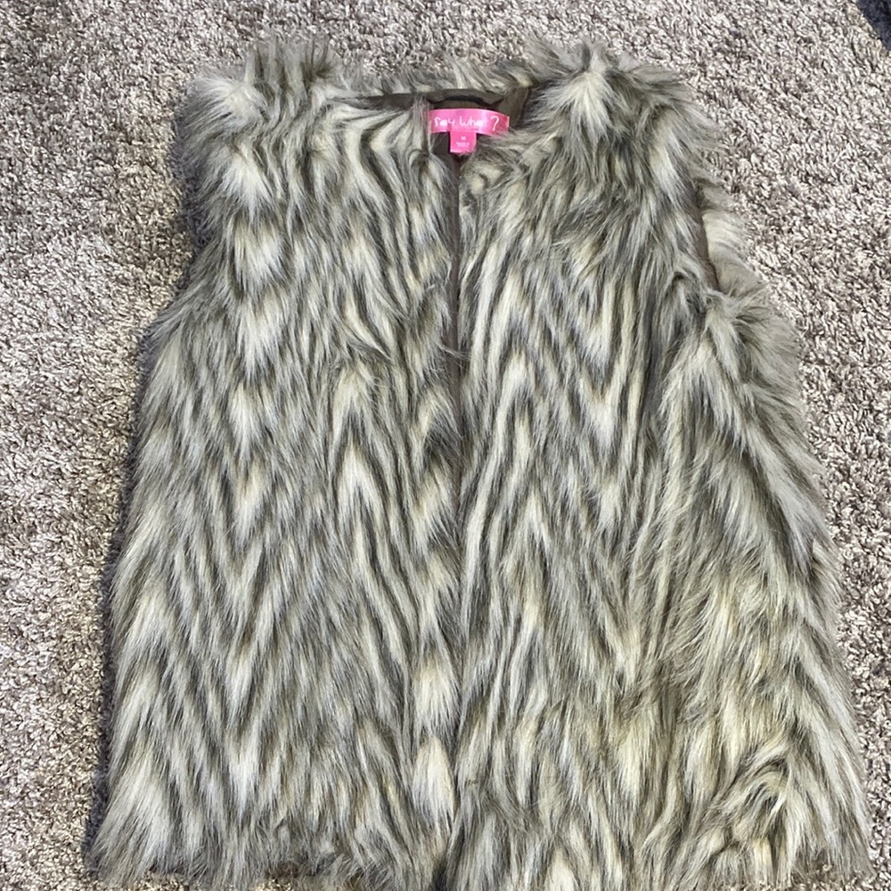Kids Medium Fur Vest